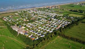5-sterren camping direct aan het strand in Normandie