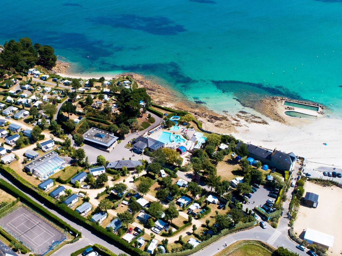 Waar zijn de mooiste 4sterren campings in Bretagne aan zee?